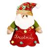Christmas Santa/Snowman/Elk Gifts Bags Thickened Felt Material,With Zipper Design Reusable Christmas Gift Bags For Apples/Candie