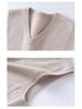Men's Cashmere V-Neck Sleeveless Knit Vest - 2025 Autumn/Winter Collection