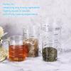 PATIKIL 350ml Glass Measuring Cup, 3.3 Borosilicate Glass Scale, White, Printed Scale, Liquid Measuring Cup, Beaker, with V-shaped Spout, for Kitchen