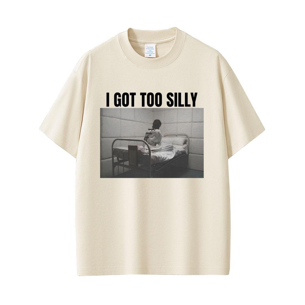 Camiseta Gráfica Engraçada de Ganso Bobo Meme Unisex Casual Algodão Puro Vintage Manga Curta Respirável Streetwear
