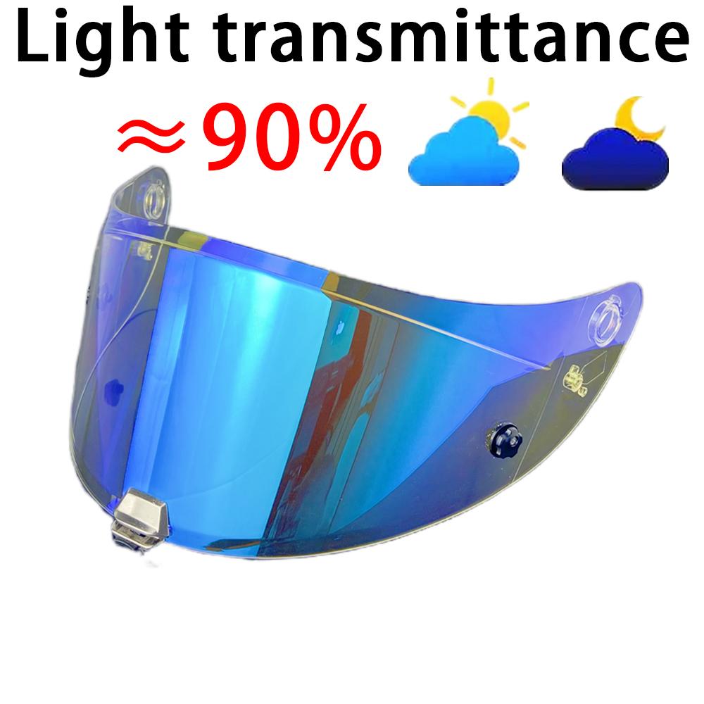 Rpha11 Helmet Visor Face Shield for HJC HJ26 Rpha 70 St Dustproof Windproof Sunscreen Shield Electroplated Visor Film Anti Fog