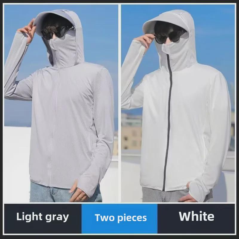 Men's Summer UV Protection Jacket - Lightweight Outdoor Fishing Jacket