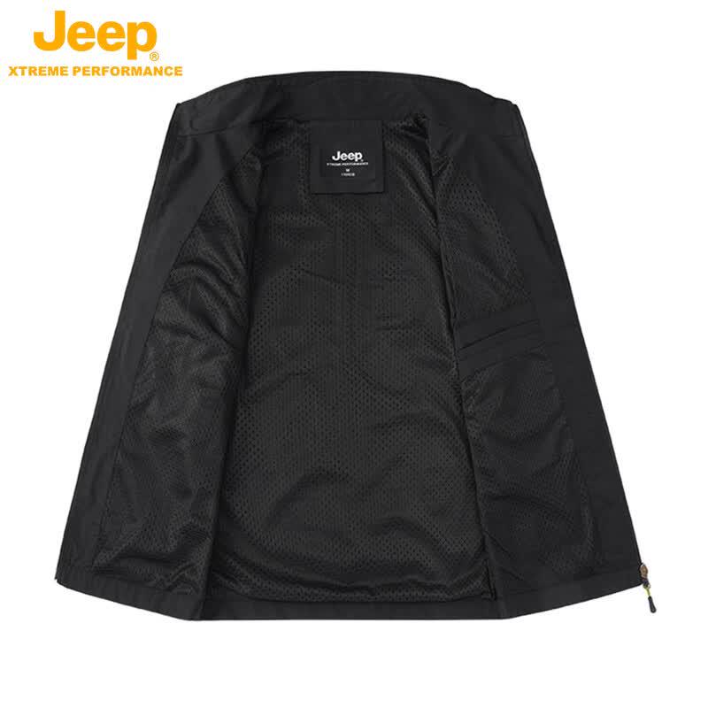 Jeep Men's Outdoor Multi-Pocket Work Vest