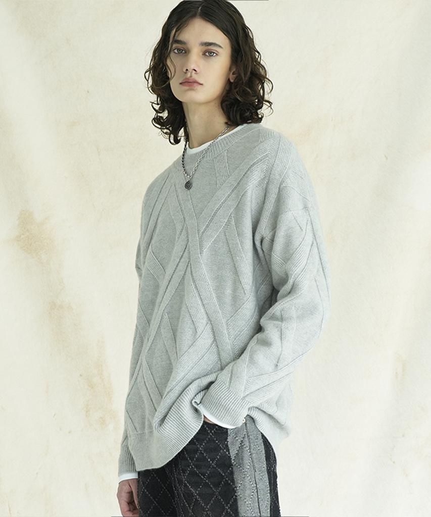 AVANDRESS Cross Round Knit - 5 Col