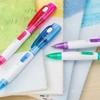 5pcs/lot Cute Novelty Ballpoint Pen Stationery LED Light Ballpoint Pen School Supplies Random Colors