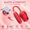 Rose Clitoris Tongue Licking Female Sucking Vibator Clit Stimulator Telescopic Vibration Nipple Vagina Sex Toys for Women Adults