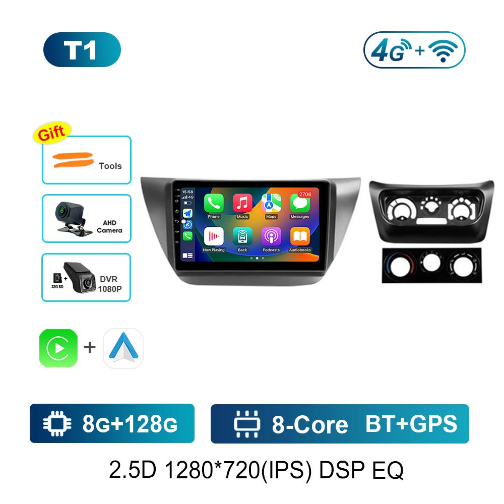 Car Radio Multimedia Player Android System for Mitsubishi Lancer 9 CS 2000 - 2010 DSP Stereo Navigation GPS IPS Touch Screen 4G