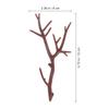 10Pcs Artificial Dried Antler Tree Branches Plastic Decor for Home Wedding Dinner Party DIY Flower Arrangement Stems