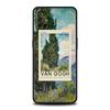 Funda de teléfono con cielo estrellado estilo Van Gogh para OnePlus 12 11 10 9 8 7 7T Pro 12R 10R 9RT 9R 8T Nord N100 N200 N10 2T CE 2 5G Cubierta Negra