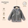 MOMOCO Boys' Plush Hooded Winter Jacket