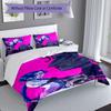 3pcs Jinx pattern bedding set duvet cover set includes duvet cover &pillowcases, perfect all season bedroom decoration & gift