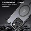 Magnetic Phone Case For iPhone 15 Pro Max Matte Magnetic Protective Cover