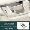 Compatible with 26 Nio ES8 Models: Double-Layer Storage Box Organizer for Center Console Interior Decoration