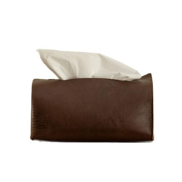 Pu Leather Tissue Box For Living Room With Multi Use Features For Home Decor