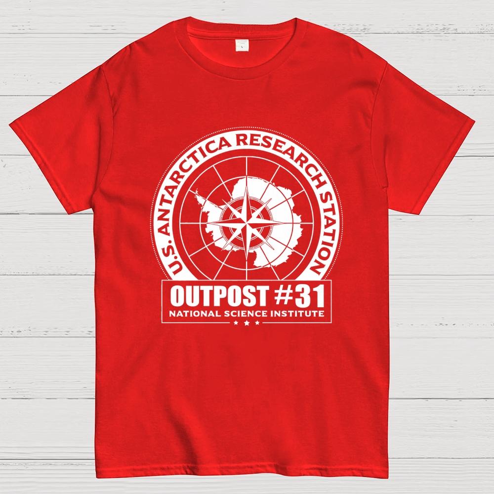 Outpost #31 Unisex 100% Cotton Summer Casual Cool Loose T-Shirt