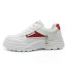 Fashion Women's Breathable, Fashionable and Versatile Sports Shoes, Thick-soled, Durable Casual Leather White Sneakers