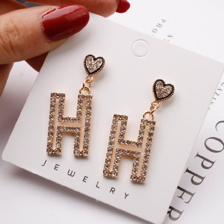 No Ear Without Piercing Long Tassel Rhinestone Ear Clip Luxury Ear Accessories