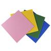 INIBUD Classic Double-Sided Compatible Baseplate Block Plate, 32x32 Dots (Set of 4 Colors: Green, Pink, Blue, and Yellow)