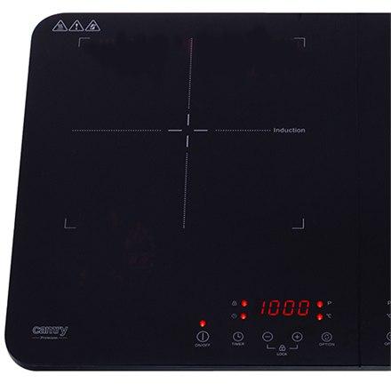 Camry | Hob | CR 6514 | Number of Burners/cooking Zones 2 | LCD Display | Black | Induction