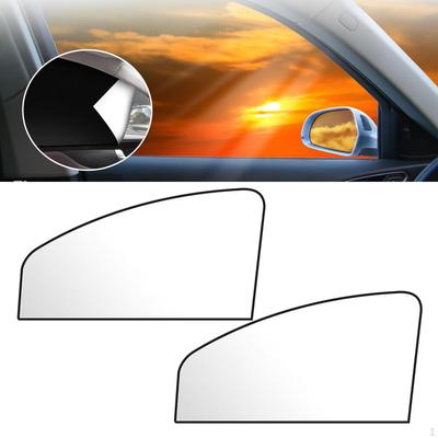 2Pcs Car Sun Shade Foldable Essential Interior Accessories Side Window