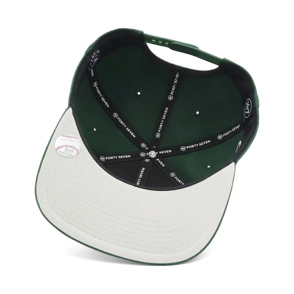 Cap No Shot MLB Side Patch NY Dark Green FREE SURE SHOT 47 CAPTAIN New York Yankees '47brand '47BRAND