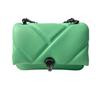 Used BVLGARIShoulder Bag green leather Women
