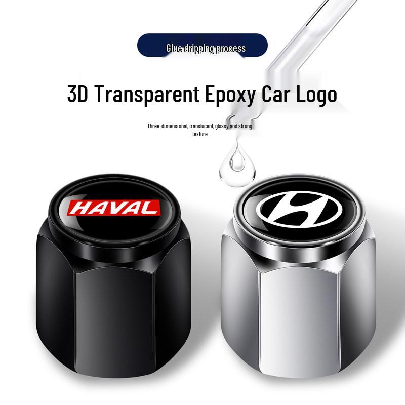BYD Car Tire Anti-theft Metal Valve Stem Cap