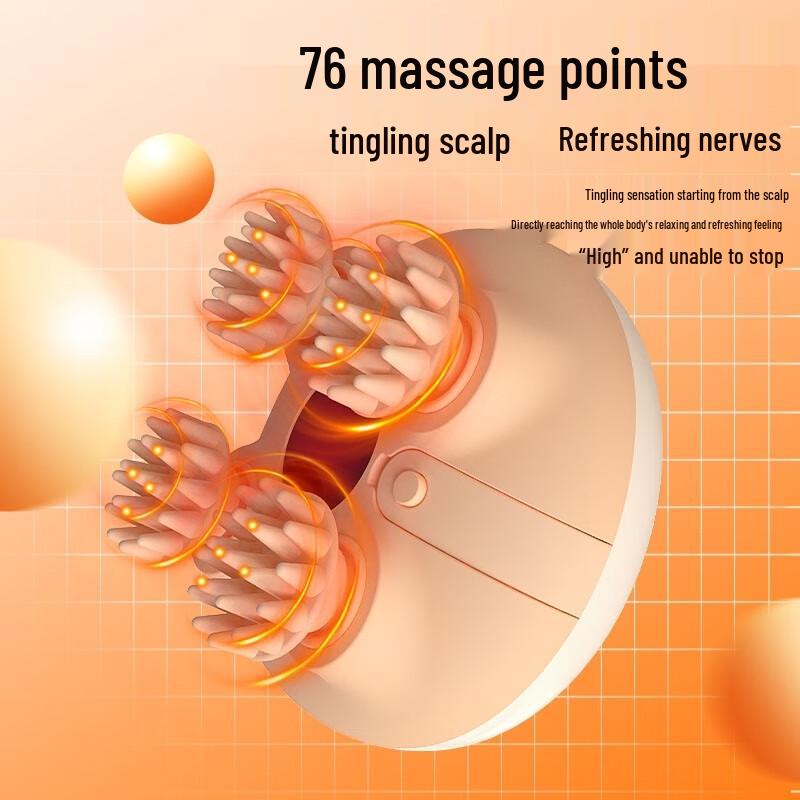 Rechargeable Head and Scalp Massager CN Plug (adapter Included)