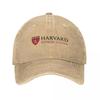 Cappellini da Baseball Harvard Medical School Moda Cappelli di Jeans Outdoor Regolabile Casquette Hip Hop Baseball Cappello da Cowboy per Unisex Donna