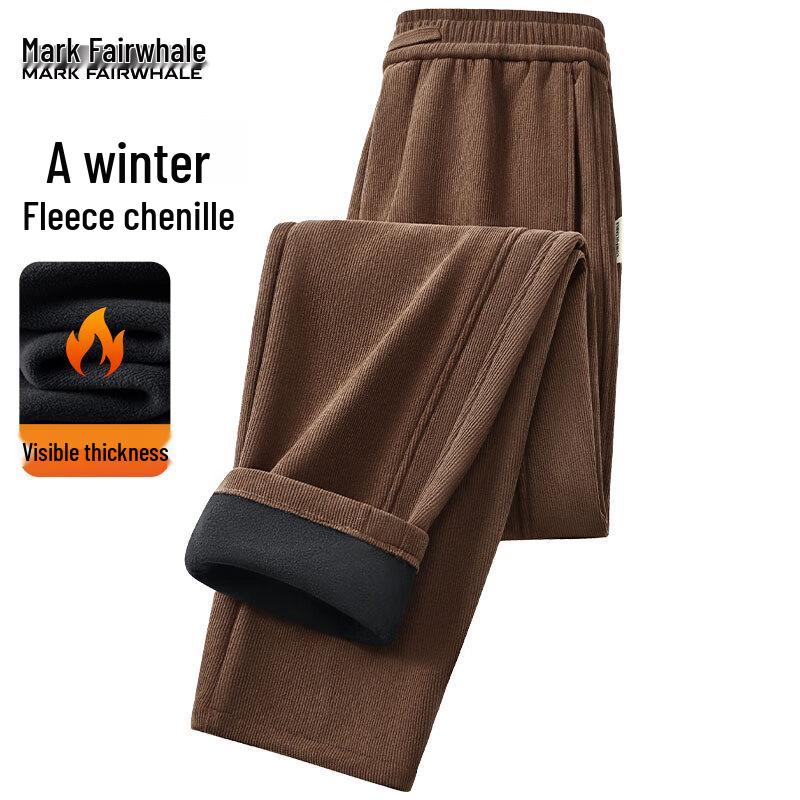 

Mark Fairwhale Men s Fleece-Lined Corduroy Straight-Leg Casual Pants XL