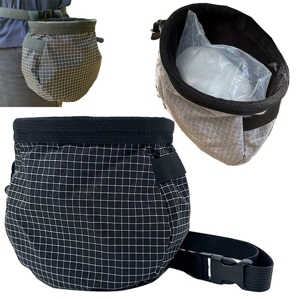 Portable Rock Climbing Chalk Bag Drawstring Dry Magnesium Powder Pocket  Running