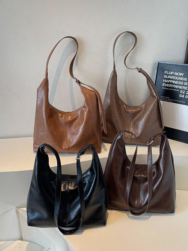 2025 Retro Large-Capacity Tote: High-End, Versatile Women's Luxury Shoulder & Crossbody Bag