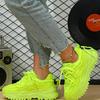 Chunky Sneakers Fashion Running Sports Shoes Women Platform Shoes Men Breathable Casual Sneakers Thick Sole Outdoor Footwear