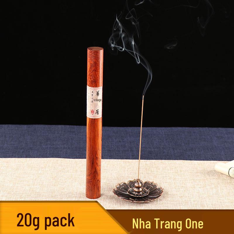Natural Vietnamese Nha Trang Agarwood Incense Sticks for Indoor Aromatherapy and Sleep Aid
