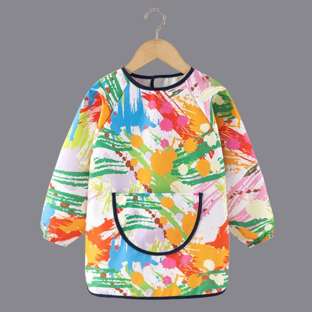 Waterproof Children Painting Apron Polyester Baking Bibs Gifts Art Bibs