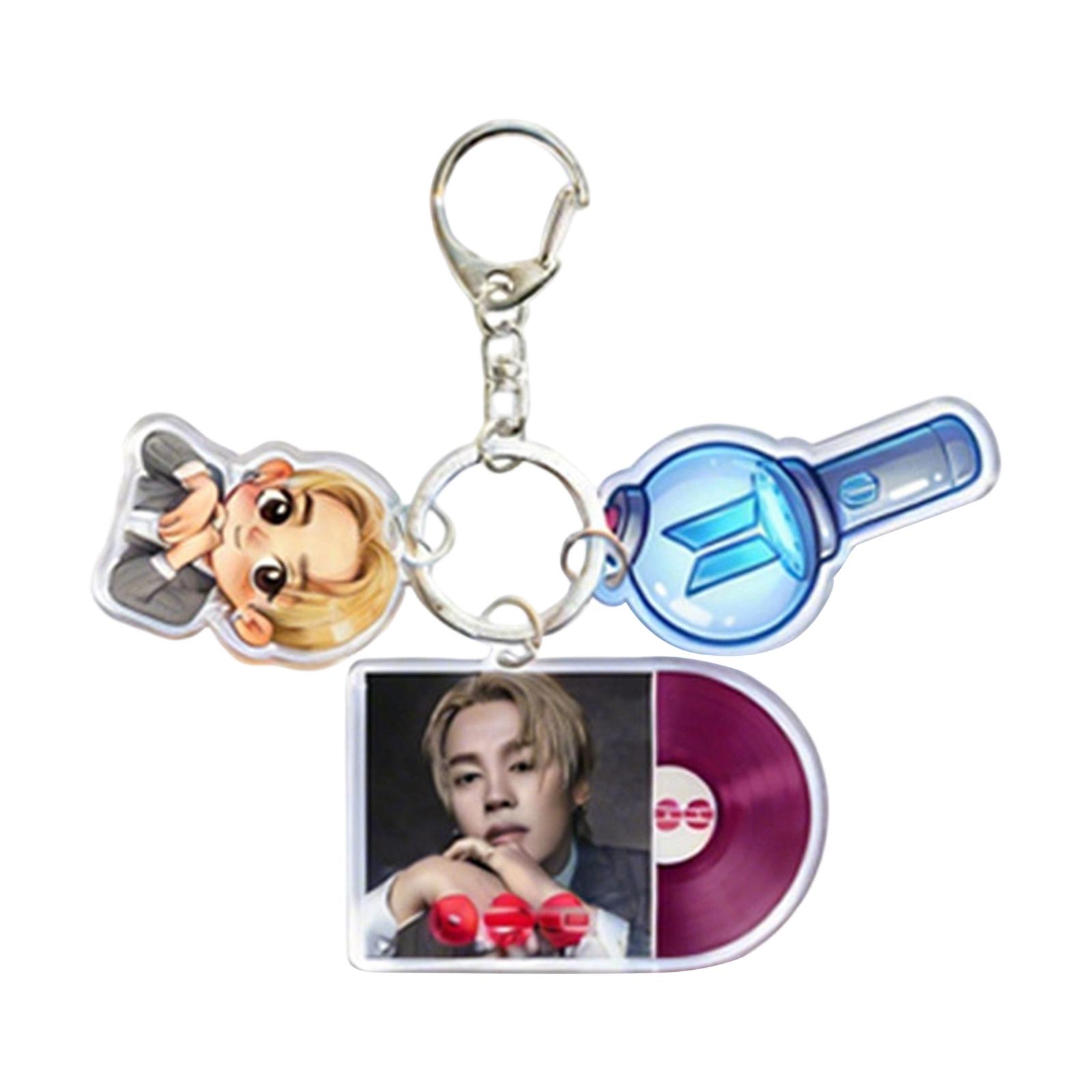 Acrylic Keychain Backpack Accessory One Size