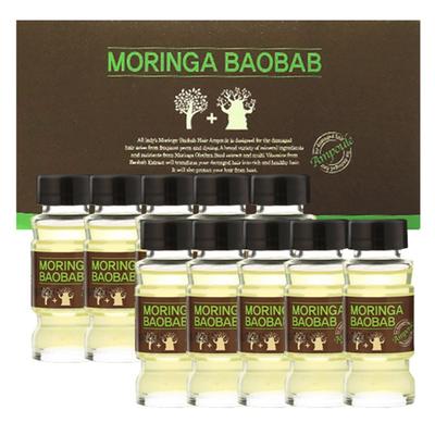All Lady Moringa Baobab Hair Ampoule, 15ml, 10 Pieces