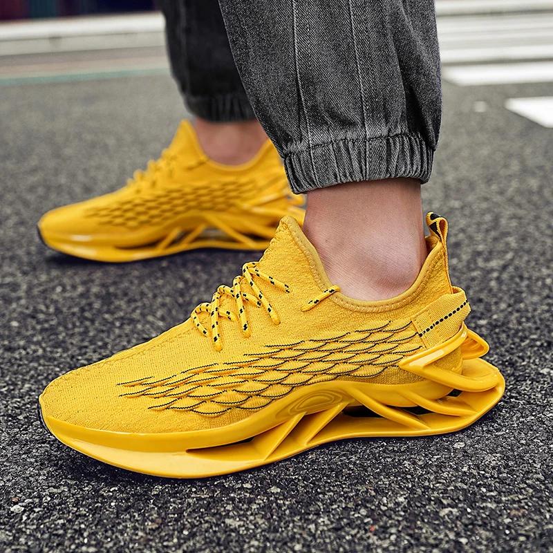 Men's Breathable Casual Sneakers Luxury Fashion Running Trainer Unisex Comfortable Wear Tenis Race Shoes
