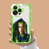 Singer B-Billies E-Eilishs Clear Phone Case For Redmi K40 K60 15C 14C 13C 13 12 12C 10 10C 10A 9 9C 9A 8 7 A1 A2 A3 A5 Pro Cover