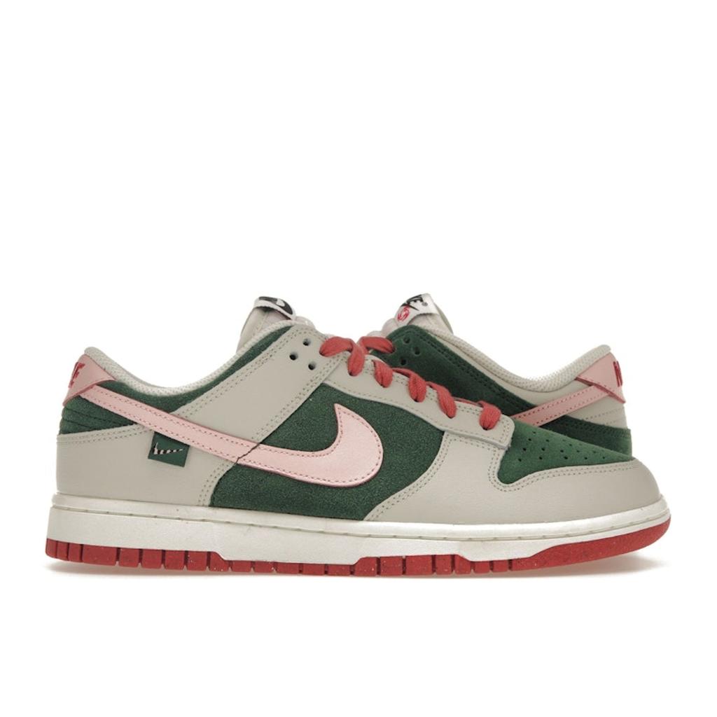 Nike Dunk Low SE All Petals United Women Sneakers Green Light-Bone Sail FN8923-061