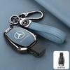 XUY2   Leather Car Smart Key Cover Case Protector For Mercedes Benz A B C S Class AMG GLA CLA GLC W176 W221 W204 Accessories Keychain