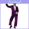 Costume Cosplay di Halloween con Stile Hip Hop Vintage per Adulti e Adolescenti