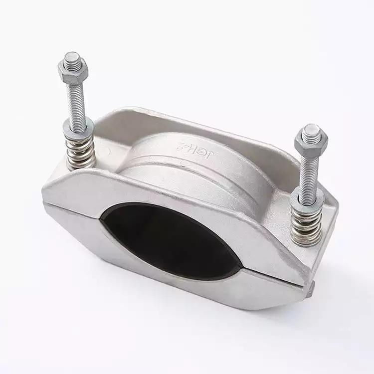 Högspänningsklämma av aluminiumlegering för enfasig flexibel kabel