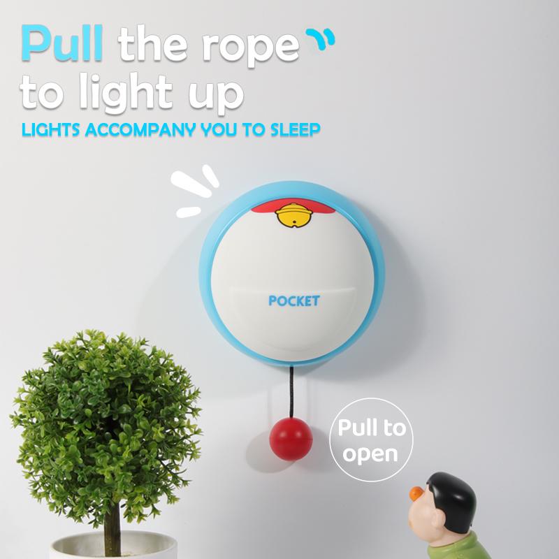Cute Bell Clap Silicone Nursery Night Light Rechargeable 3 Level Dimmable Bedside Lamp Timing Sleeping Nightlights For Kids Room
