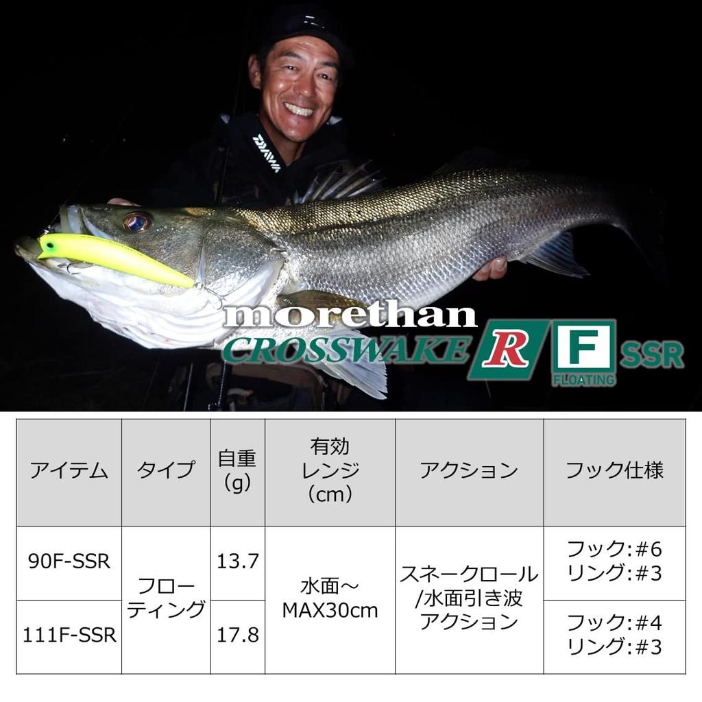 DAIWA Seabass Lure C Wake R111FSSR CH Inakko