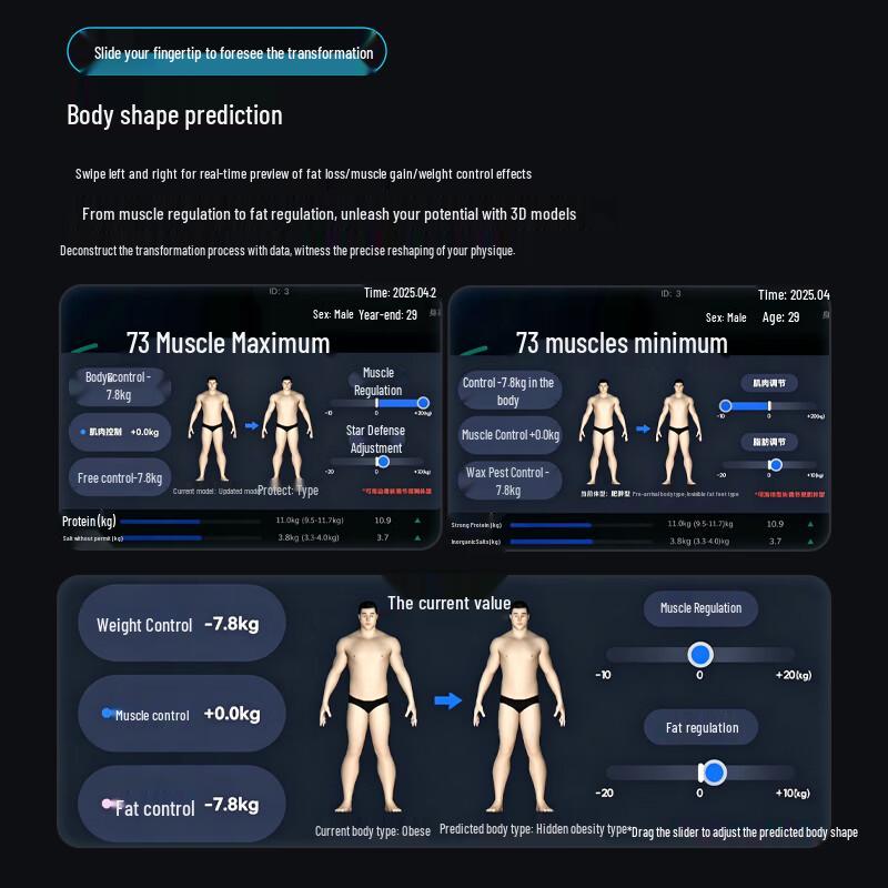 Commercial Body Composition Analyzer