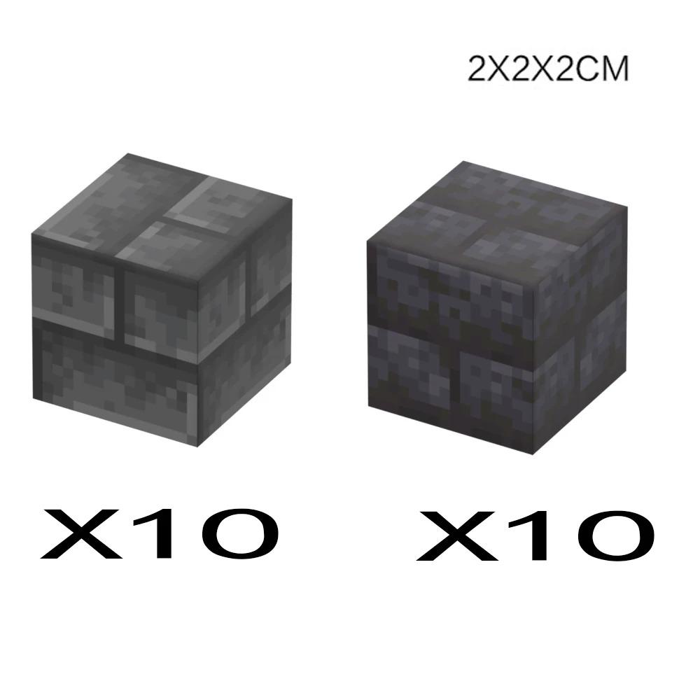 Animal Wheat Block Scene Building Mine World Magnetic Base Plate Magnetic Building Block Toys Children's Toys Gift DIY 2CM X045