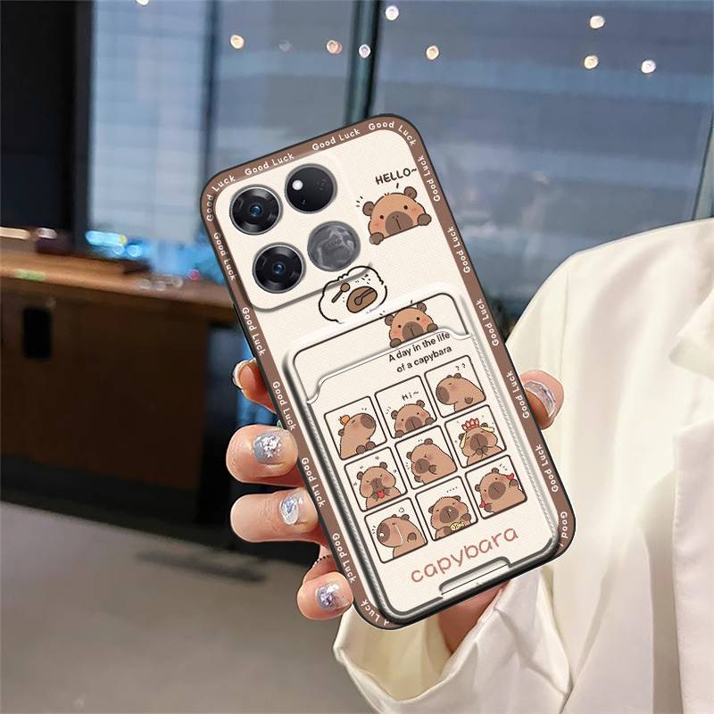 

Грязеотталкивающий Противоударный Чехол для Телефона Для OnePlus/1+Ace 5G Racing Edition Водонепроницаемая Задняя Крышка Чехол Слот для Карт Милый ТПУ OnePlus/1+Ace 5G Racing E