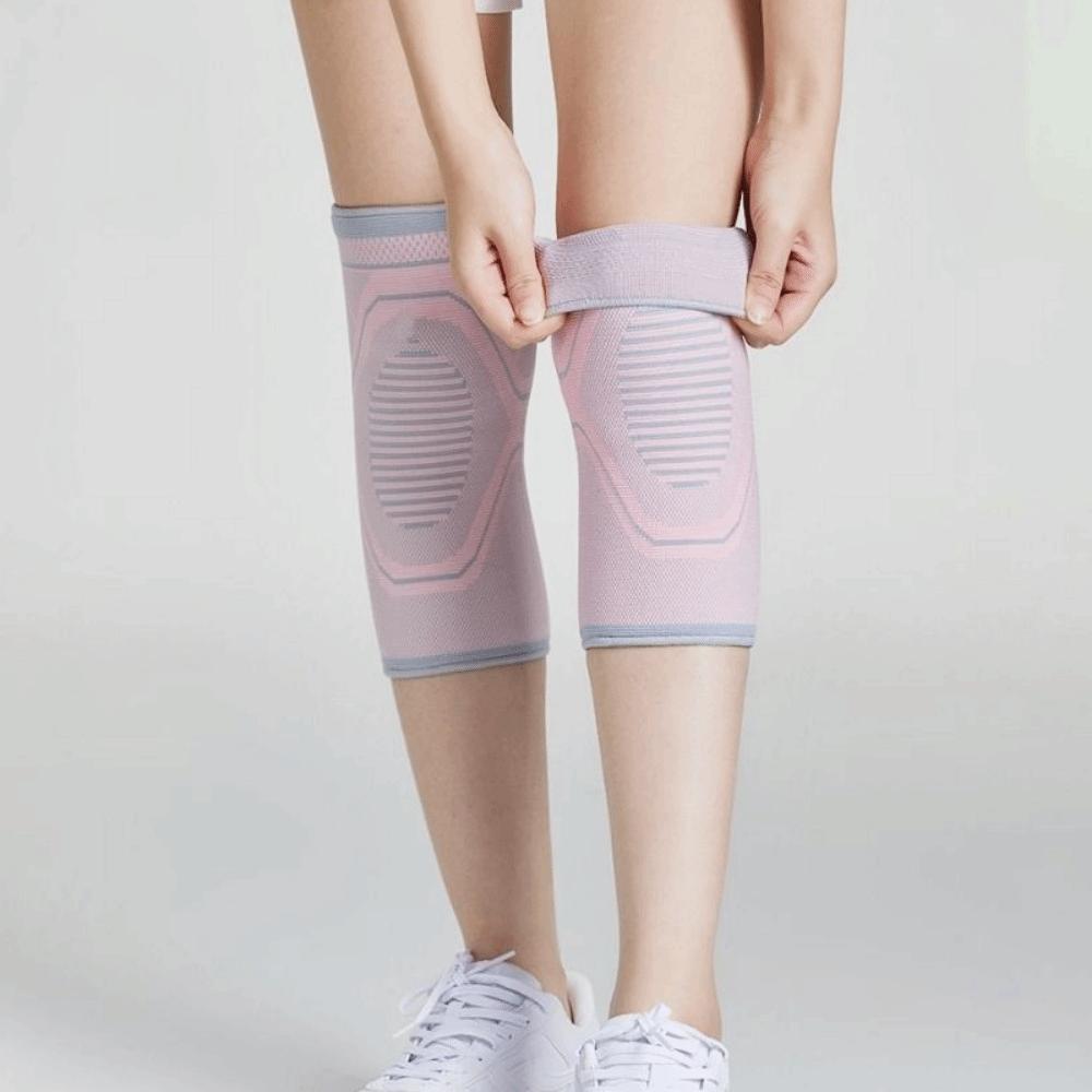 1 Pair Nylon Sports Knee Pads Anti-slip Knee Support Braces  for Fitness
