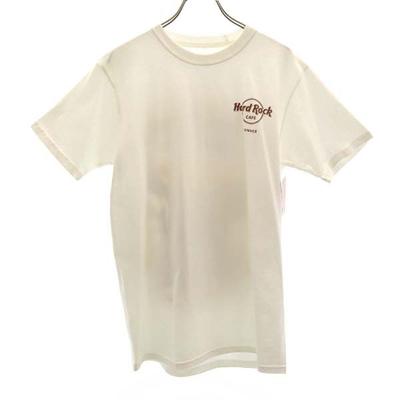 Unused DENVER Back Print Short Sleeve T-shirt S White Men's Used